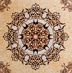 Ceramics, tiles, abstract pattern
