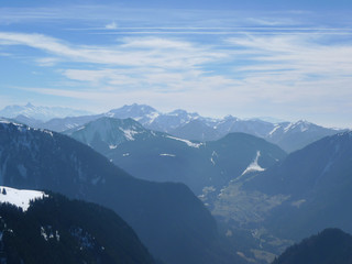 Fototapeta na wymiar alps mountains