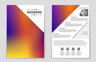 Abstract vector layout background set. For art template design, list, page, mockup brochure theme style, banner, idea, cover, booklet, print, flyer, book, blank, card, ad, sign, sheet,, a4.