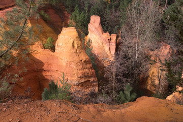 Ockerpfad von Roussillon