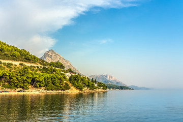 Chorwacja - Makarska Riviera - Krajobraz wybrzeża.