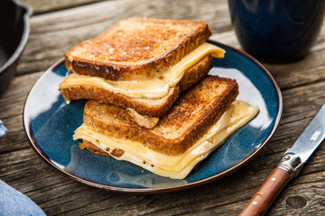 Grilled cheese sandwich
