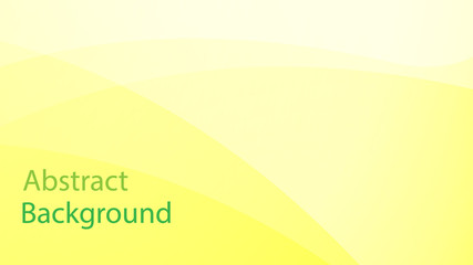 Obraz premium Yellow color background abstract art vector