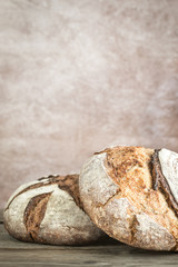 Two loaves of bread