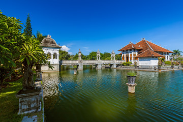Obraz premium Water Palace Taman Ujung in Bali Island Indonesia