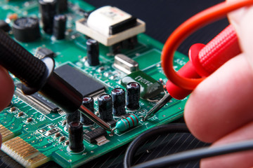 Repair and diagnostic of electronic circuit board