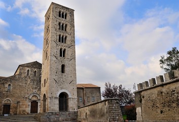 Fototapeta na wymiar Cattedrale di Santa Maria - Anagni - Frosinone - Lazio - Italia