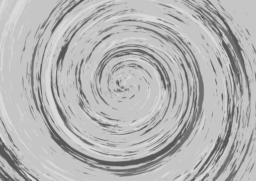 Spiral swirl in gray tones