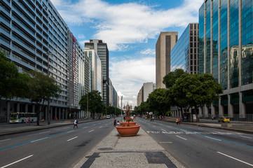 Presidente Vargas Avenue in Rio de Janeiro