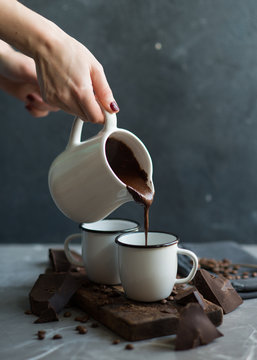  Pouring Hot Chocolate