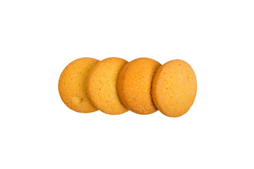 corn cookies, honey corn cookies, handmade cookies, cookies isolated on white background