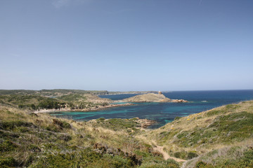 Fototapeta na wymiar Minorque, baie d'Es Grau