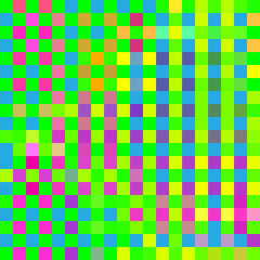 Abstract mosaic multicolor checkered background