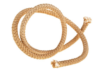 Rope isolated on a white background