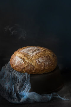 Still Life Of Freshly Baked Bread