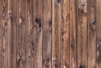 Naklejka premium Dark wood planks background