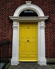 Tür | Holztür in Irland, Dublin