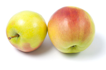 Apples isolated on white background