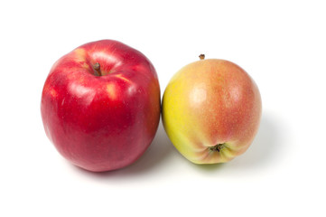 Apples isolated on white background