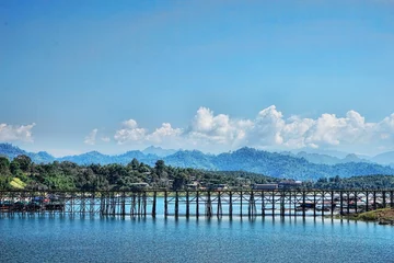 Foto op Plexiglas サンクラブリー モン族の橋 © asian_typhoon