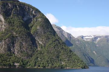 Fototapeta na wymiar fjord en Norvège