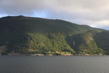 fjord en Norv&egrave;ge