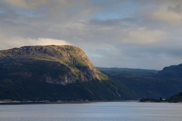 paysage des fjords en Norv&egrave;ge