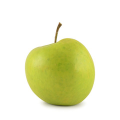 Green apple isolated on white