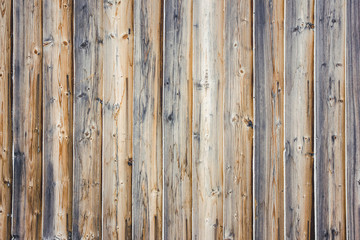 Wooden wall made with desks background.