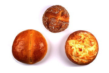 Drei Brötchen