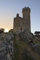 Torrelodones's castle. Madrid, Spain.