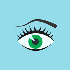 Female eye icon
