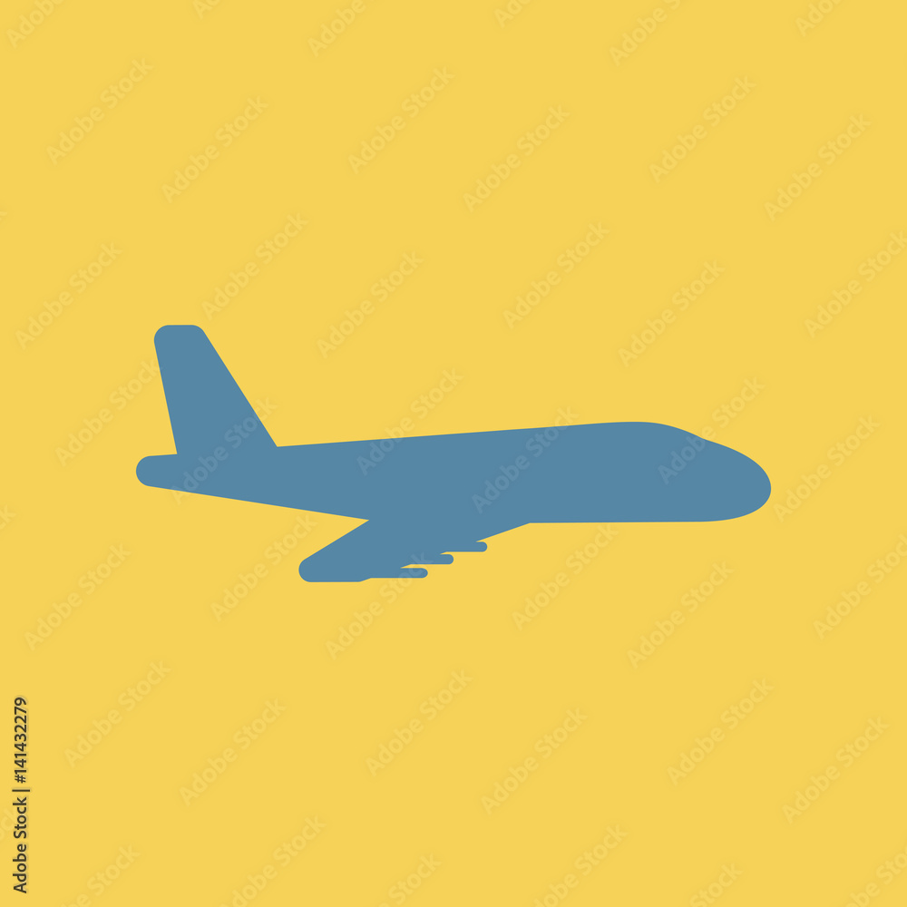 Wall mural travel airplane