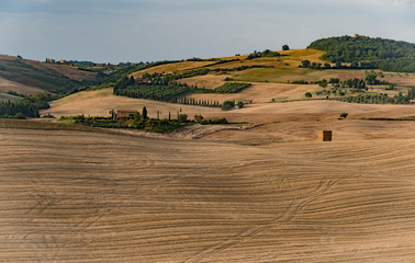 Obraz premium panorama of the Tuscan land in Italy