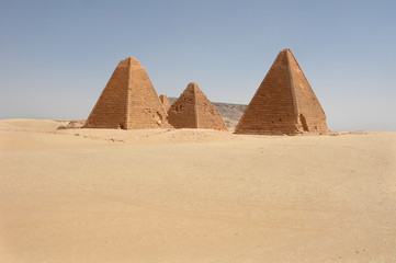 Nubian Pyramids of Jebel Barkal in Sudan
