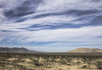 Desert Sky with Cloudscpape