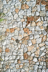 Modern pattern of stone wall