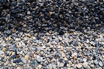 texture of gravel surface