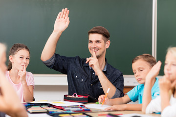 Handzeichen in der Grundschule