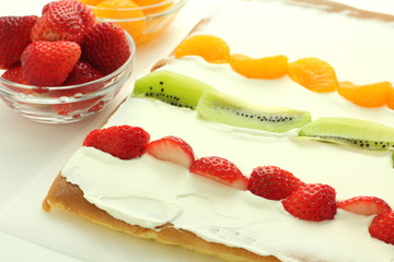 ロールケーキ　手作り