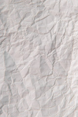 Crumpled white paper texture or paper for background and design