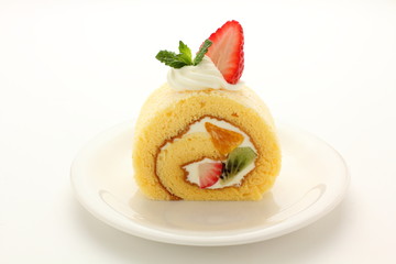 フルーツロールケーキ