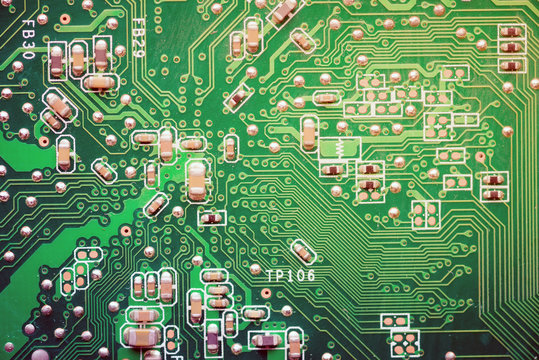 Electronic circuit board,modern background concept.