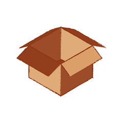 Box delivery package icon vector illustration graphic design