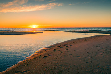 Sunset at Glenelg Beach