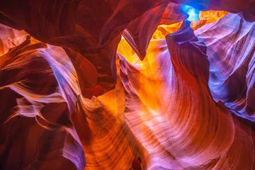 Abwaschbare Fototapete Schlucht Antelope Canyon in Arizona