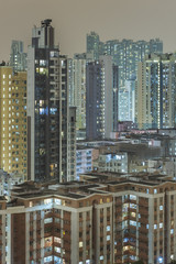 Residential buildings in Hong Kong City