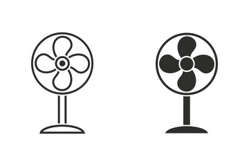 Fan - vector icon.