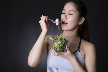 女性のポートレート