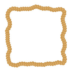 Obraz premium Rope frame